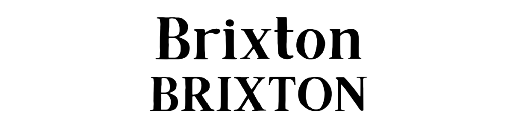 Brixton Canva Font