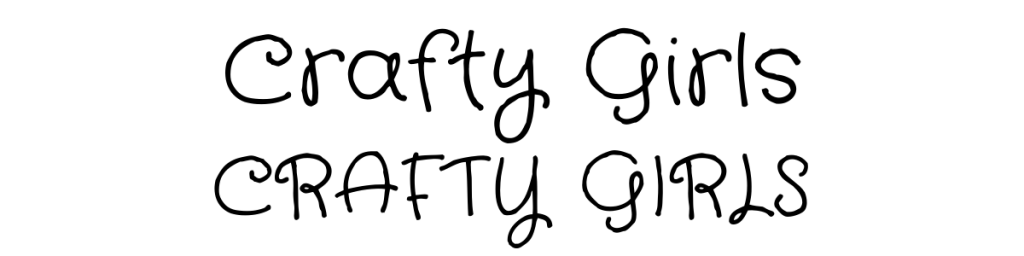 Crafty Girls Canva Font