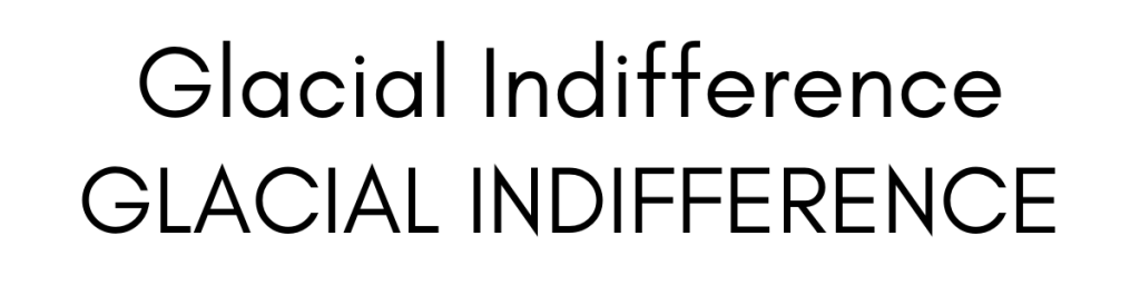Glacial Indifference Canva Font