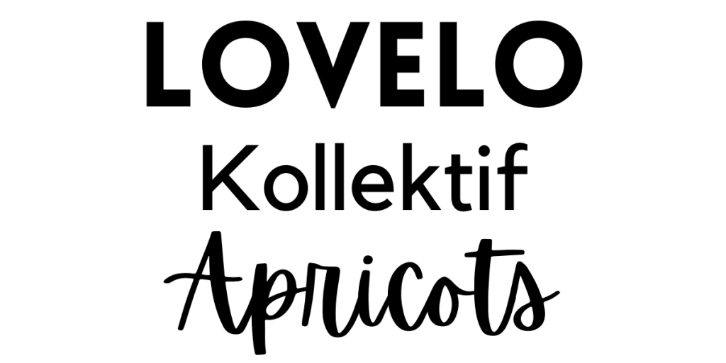 Lovelo Kollektif Apricots Canva Font Pairing