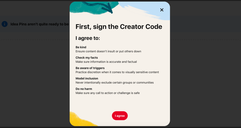 Pinterest Creator Code