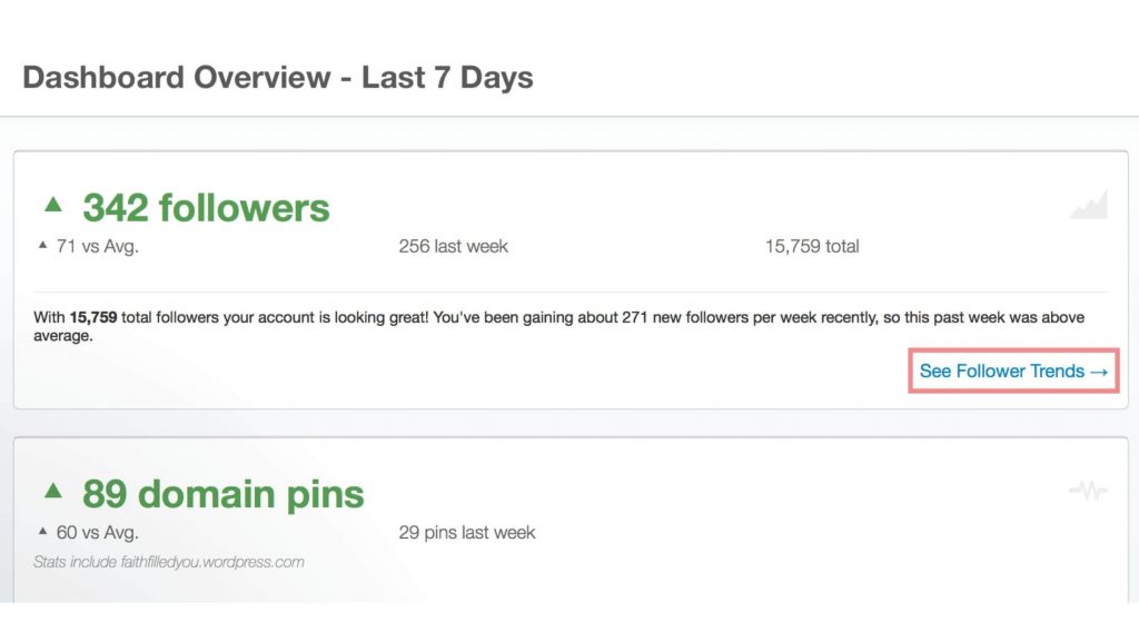 Tailwind See Follower Trends