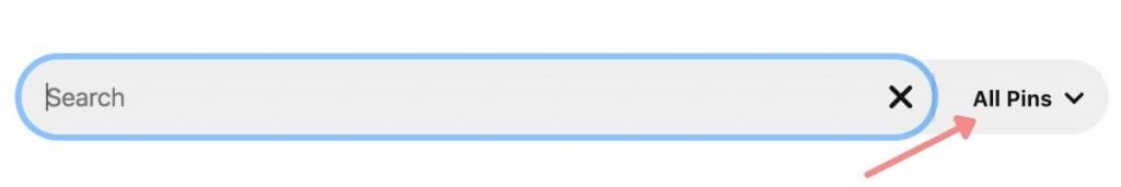 Pinterest search all pins