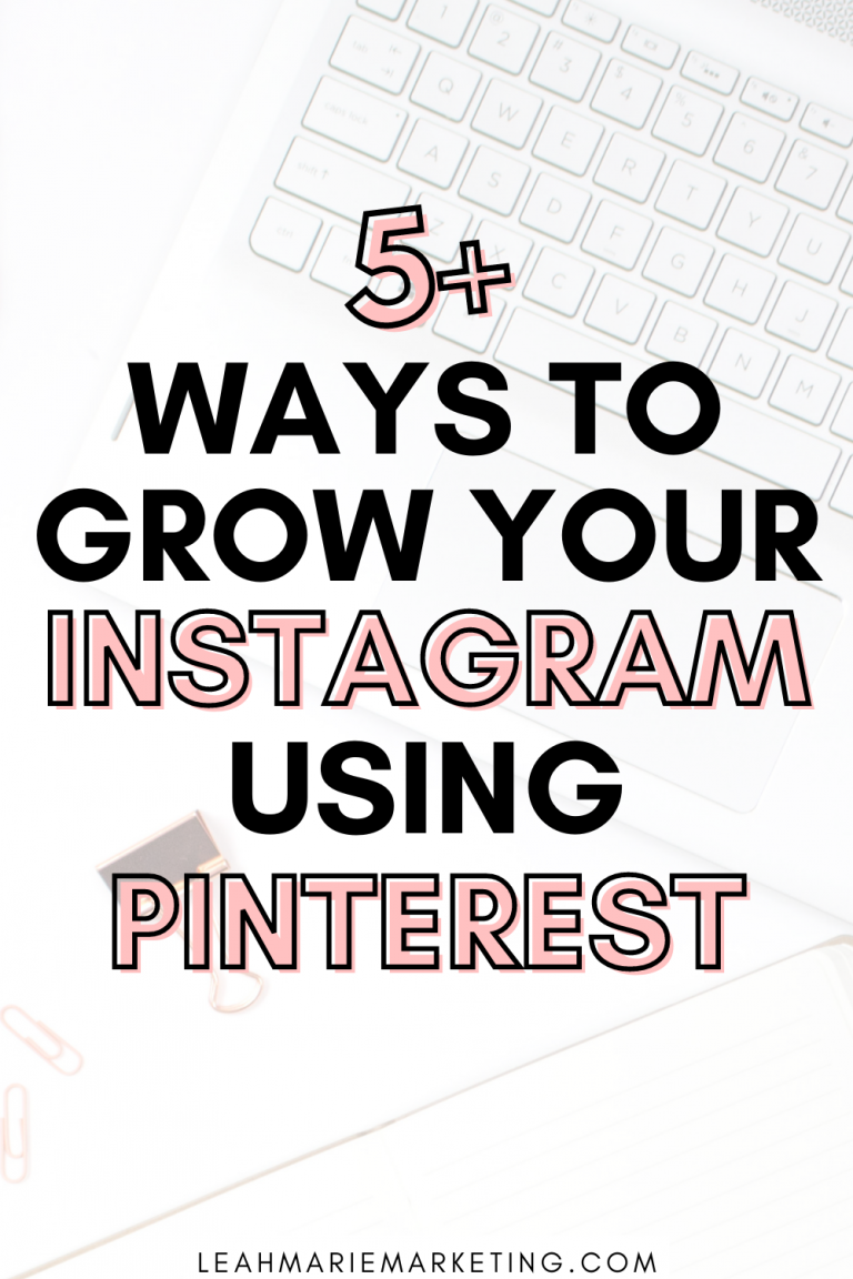 7 Easy Ways To Grow Your Instagram Using Pinterest (2023)