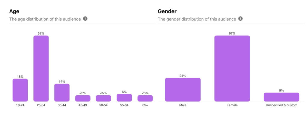 Pinterest audience