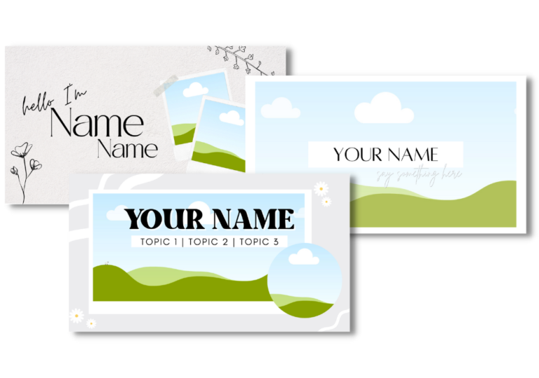 Pinterest Profile Cover Templates Freebie Leah Marie Marketing