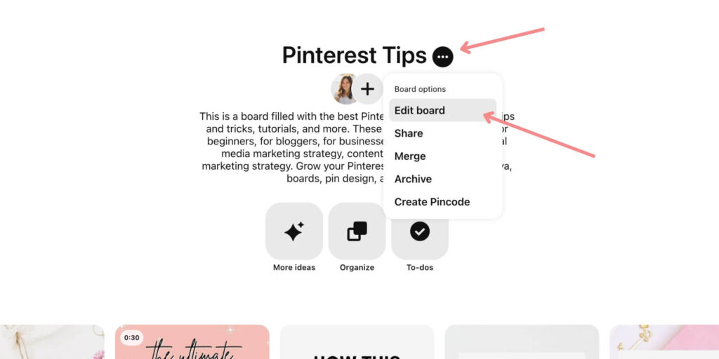 Pin on pinterest board